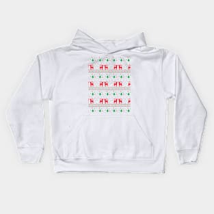 Christmas pattern Kids Hoodie